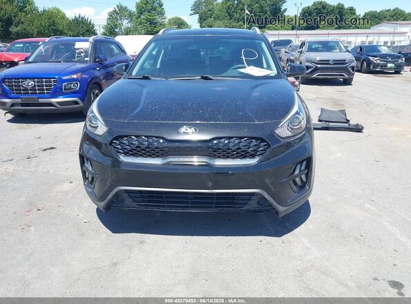 KNDCB3LC1L5362702 2020 KIA NIRO Black Vista del cuadro de instrumentos