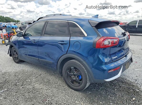KNDCB3LC2H5093438 2017 KIA NIRO Blue Rear left