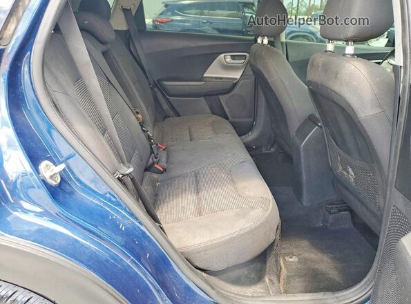 KNDCB3LC2H5093438 2017 KIA NIRO Blue Rear interior view