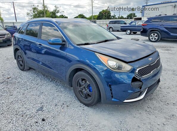 KNDCB3LC2H5093438 2017 KIA NIRO Blue Front right