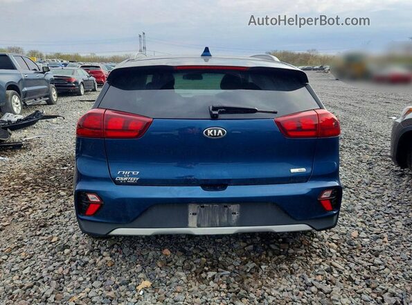 KNDCB3LC2L5375507 2020 KIA NIRO Blue Rear view