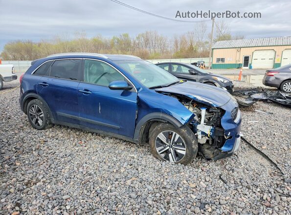 KNDCB3LC2L5375507 2020 KIA NIRO Blue Front right