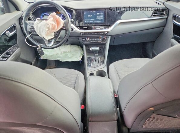 KNDCB3LC2L5375507 2020 KIA NIRO Blue Dashboard view