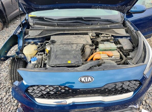 KNDCB3LC2L5375507 2020 KIA NIRO Blue Rear interior view