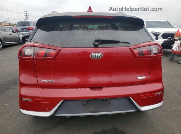 KNDCB3LC3H5057323 2017 KIA NIRO Red 