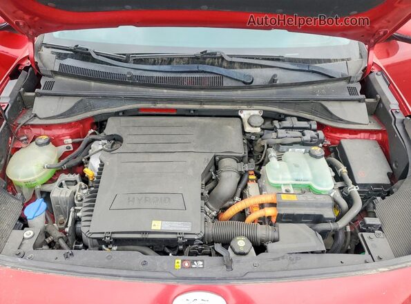 KNDCB3LC3H5057323 2017 KIA NIRO Red 
