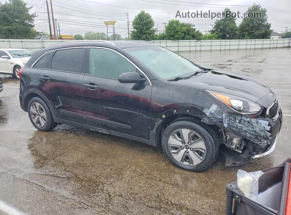 KNDCB3LC3K5242074 2019 KIA NIRO Black Передня права чверть