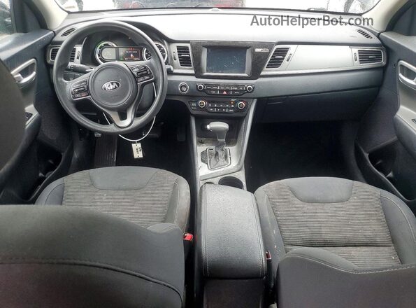 KNDCB3LC3K5242074 2019 KIA NIRO Black Вид панелі приладів