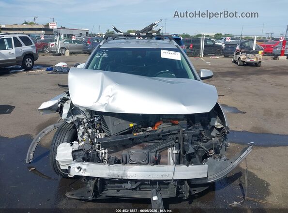 KNDCB3LC3K5265984 2019 KIA NIRO Серебряный Вид щитка приборов