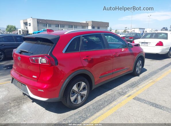 KNDCB3LC3K5351036 2019 KIA NIRO Red Tył prawy