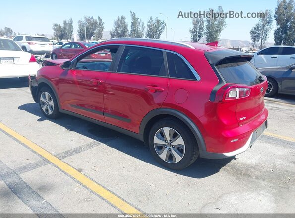 KNDCB3LC3K5351036 2019 KIA NIRO Red Tył lewy