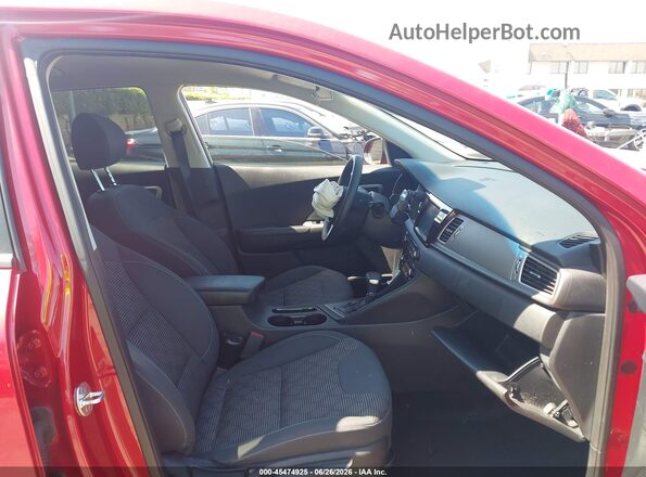 KNDCB3LC3K5351036 2019 KIA NIRO Red Widok wnętrza z przodu