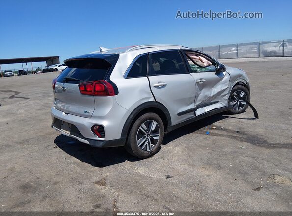 KNDCB3LC3L5439425 2020 KIA NIRO Silver უკანა მარჯვენა