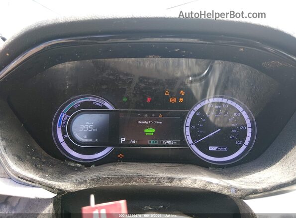 KNDCB3LC3L5439425 2020 KIA NIRO Silver უკანა სავარძლების ხედი