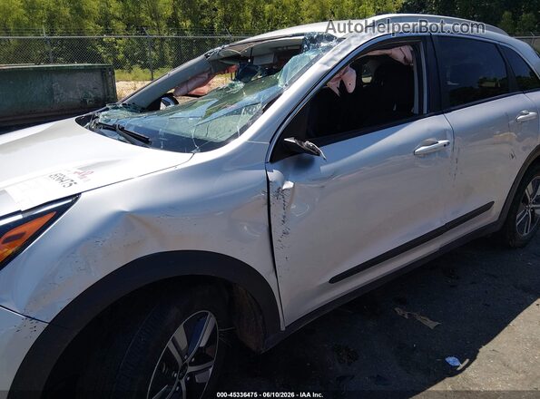 KNDCB3LC3L5439425 2020 KIA NIRO Silver უკანა სალონის ხედი