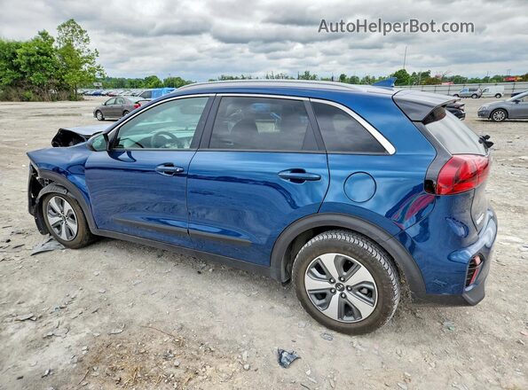KNDCB3LC3M5463662 2021 KIA NIRO Blue Trasero izquierdo