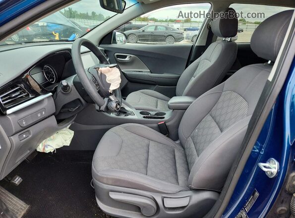 KNDCB3LC3M5463662 2021 KIA NIRO Blue Vista interior delantera