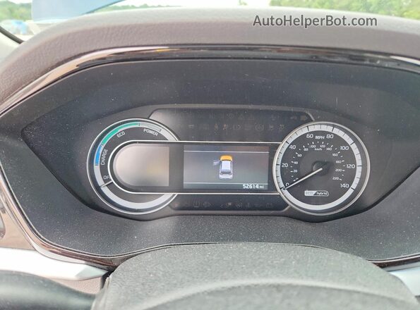 KNDCB3LC3M5463662 2021 KIA NIRO Blue Vista del cuadro de instrumentos