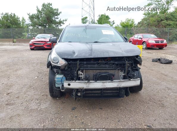 KNDCB3LC4H5048842 2017 KIA NIRO Black წინა ხედი