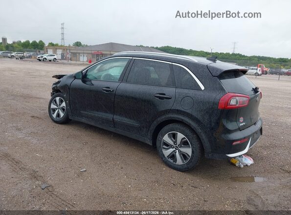 KNDCB3LC4H5048842 2017 KIA NIRO Black უკანა მარცხენა