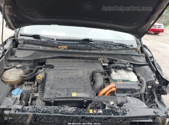 KNDCB3LC4H5048842 2017 KIA NIRO Black უკანა ხედი