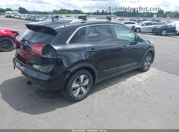 KNDCB3LC4H5084448 2017 KIA NIRO Черный Задняя правая четверть