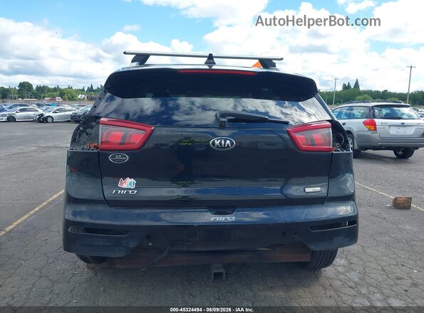 KNDCB3LC4H5084448 2017 KIA NIRO Черный Вид спереди