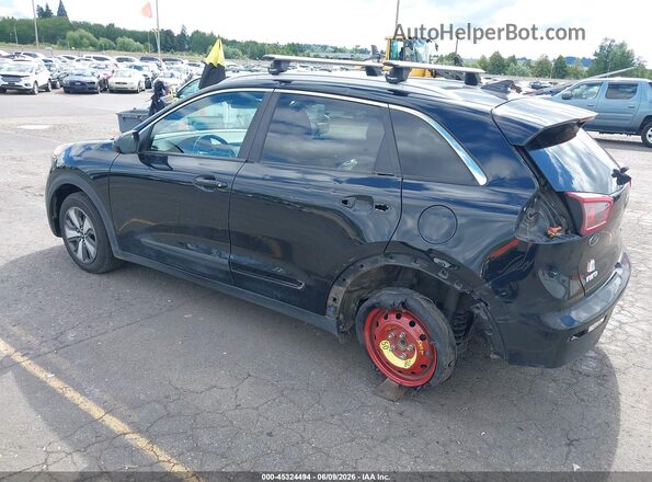 KNDCB3LC4H5084448 2017 KIA NIRO Черный Задняя левая четверть