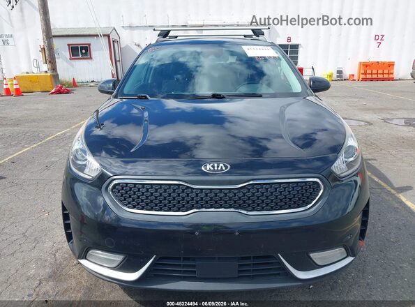 KNDCB3LC4H5084448 2017 KIA NIRO Черный Вид задней части салона