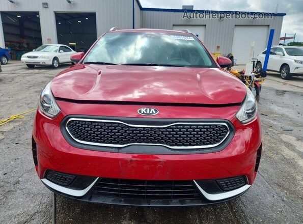 KNDCB3LC4H5100776 2017 KIA NIRO Red Դիմացի տեսք