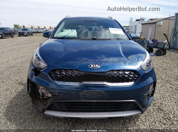 KNDCB3LC4L5361690 2020 KIA NIRO Blue Rear interior view