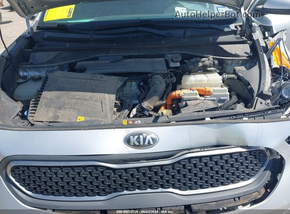 KNDCB3LC5K5257546 2019 KIA NIRO Silver Вид підкапотного простору
