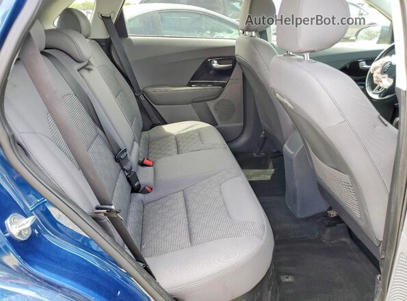 KNDCB3LC5L5393127 2020 KIA NIRO Blue Widok wnętrza z tyłu