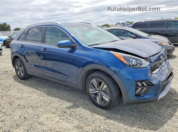 KNDCB3LC5L5393127 2020 KIA NIRO Blue Przód prawy