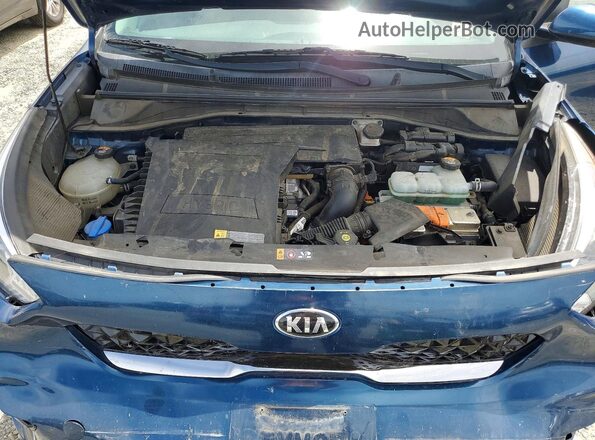 KNDCB3LC5L5393127 2020 KIA NIRO Blue Widok komory silnika