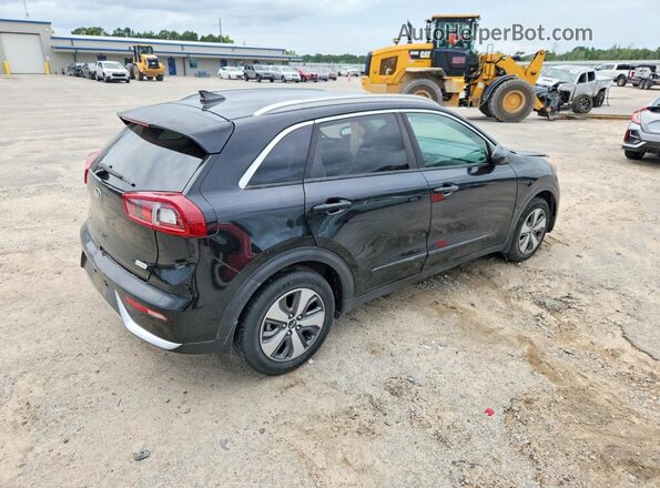 KNDCB3LC6J5136720 2018 KIA NIRO Black Tył prawy