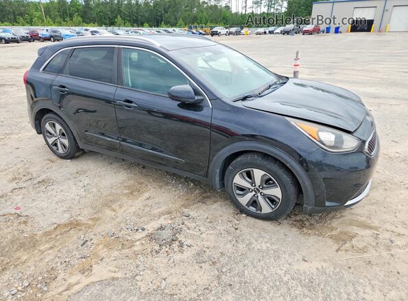KNDCB3LC6J5136720 2018 KIA NIRO Black Przód prawy