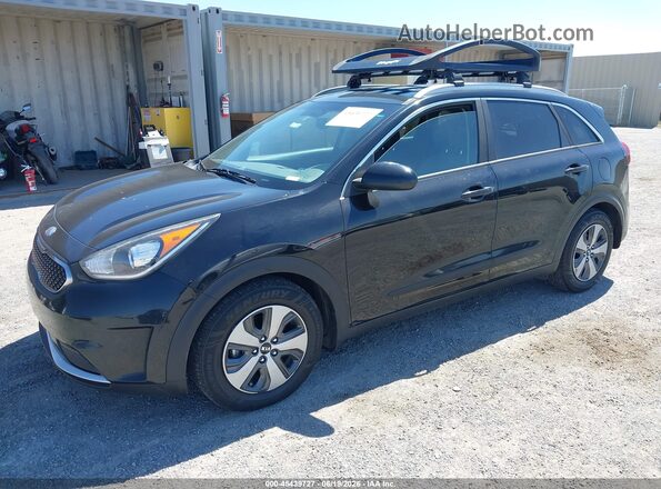 KNDCB3LC6J5156725 2018 KIA NIRO Black Передня ліва чверть