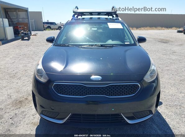 KNDCB3LC6J5156725 2018 KIA NIRO Black Вид щитка приладів