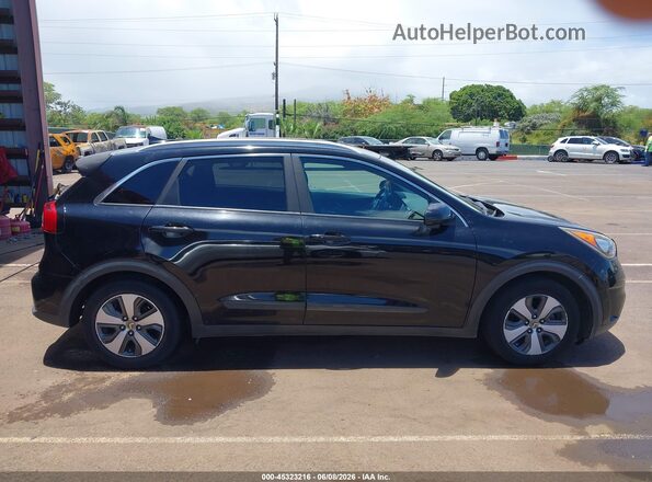 KNDCB3LC6J5210296 2018 KIA NIRO Черный Вид задней части салона