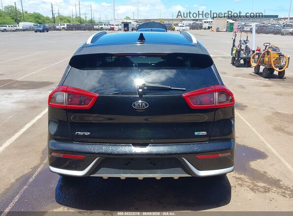 KNDCB3LC6J5210296 2018 KIA NIRO Черный 