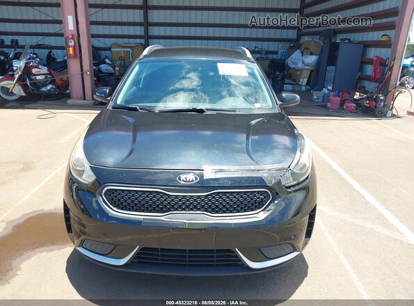 KNDCB3LC6J5210296 2018 KIA NIRO Черный Вид спереди
