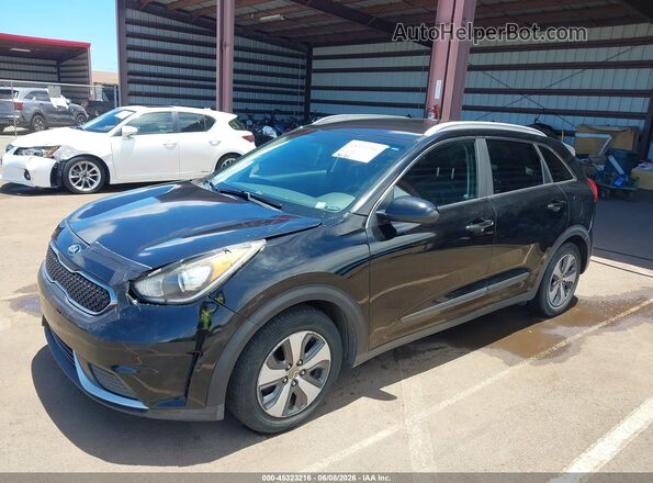 KNDCB3LC6J5210296 2018 KIA NIRO Черный 