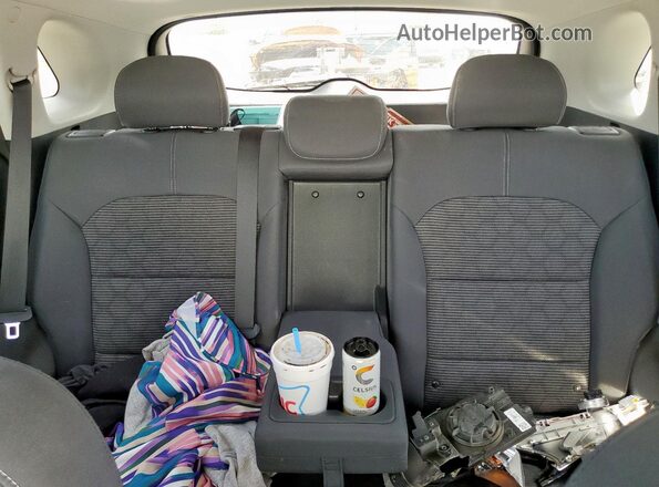KNDCB3LC6K5257412 2019 KIA NIRO Silver Rear seats view