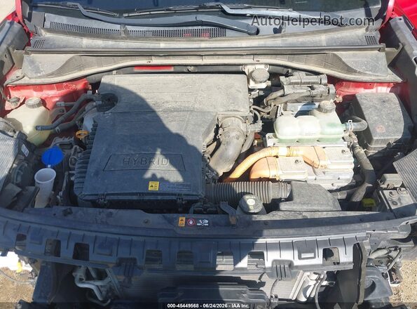 KNDCB3LC6K5352603 2019 KIA NIRO Red უკანა ხედი