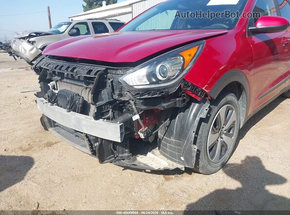 KNDCB3LC6K5352603 2019 KIA NIRO Red წინა ხედი