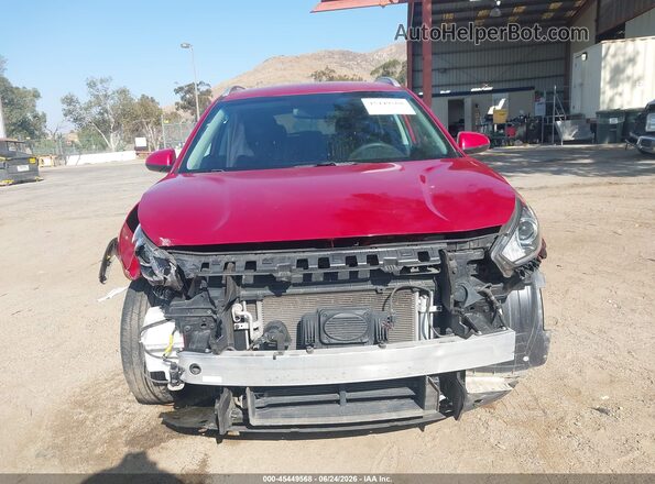 KNDCB3LC6K5352603 2019 KIA NIRO Red უკანა სალონის ხედი