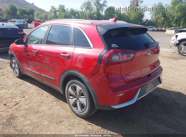 KNDCB3LC6K5352603 2019 KIA NIRO Red უკანა მარცხენა