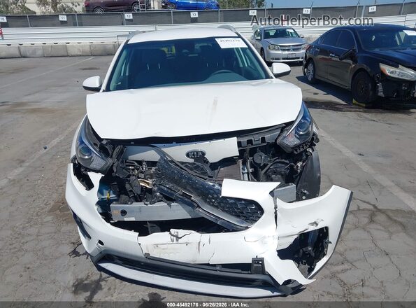KNDCB3LC6M5487972 2021 KIA NIRO Белый Вид щитка приборов