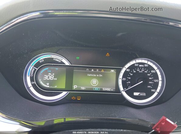 KNDCB3LC6M5487972 2021 KIA NIRO Белый 